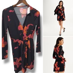 nine west peplum dress Nine West Black Peplum Dress Size XS